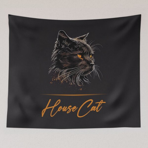 Item preview, House Cat Portrait designed and sold by Best-Breeds.
