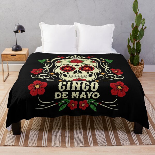 Item preview, Vintage Grunge Skull | Cinco de mayo designed and sold by PlayfulPrint.