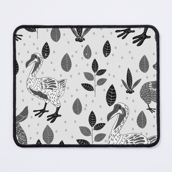 Item preview, dodo bird scandinavian pattern white  designed and sold by Gossip Rag.