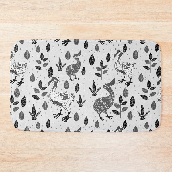 Item preview, dodo bird scandinavian pattern white  designed and sold by Gossip Rag.