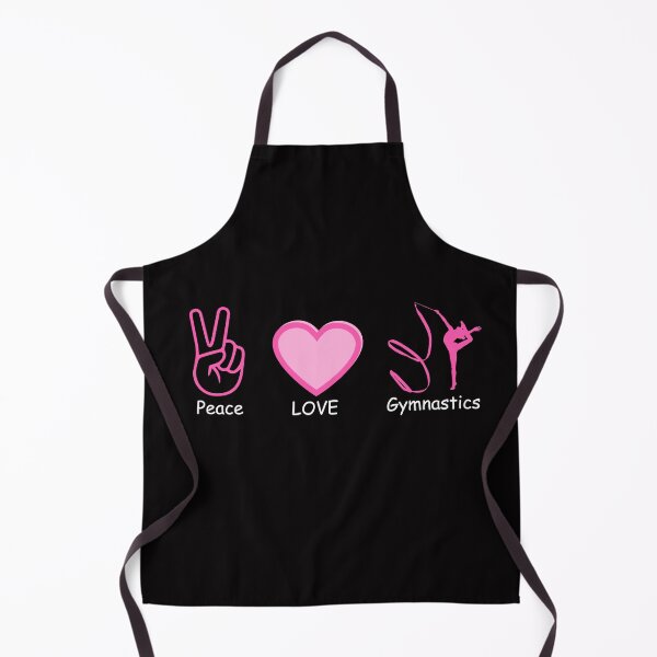 Item preview, Cool Gymnastics For Girls Women Gymnast Sports Peace Love designed and sold by Cheeeeky.