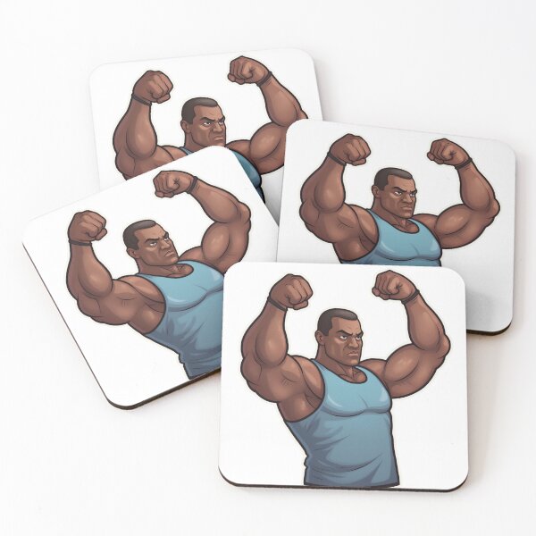 Item preview, Muscular Black Guy designed and sold by ForeverPrintsOK.