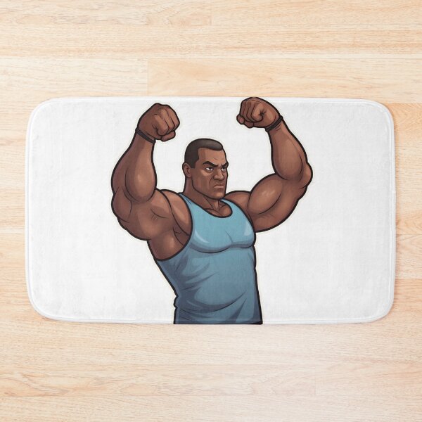 Item preview, Muscular Black Guy designed and sold by ForeverPrintsOK.