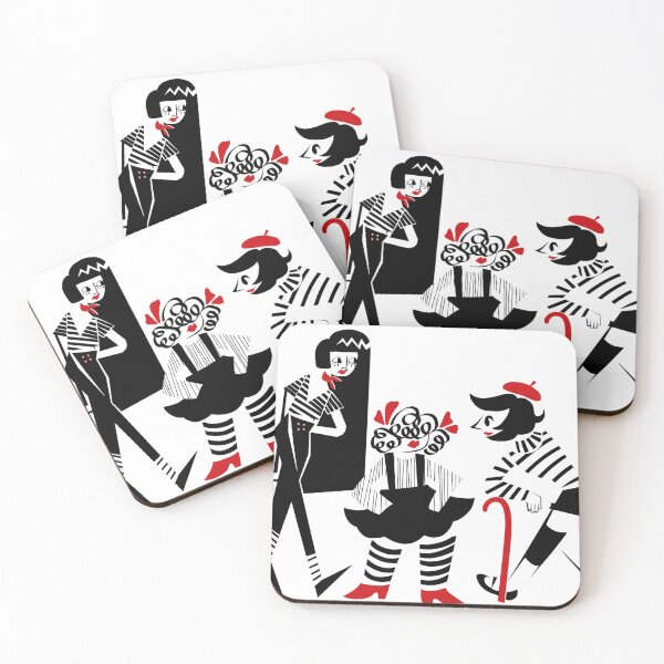 Item preview, Mime Girls designed and sold by DoodleLesbian.