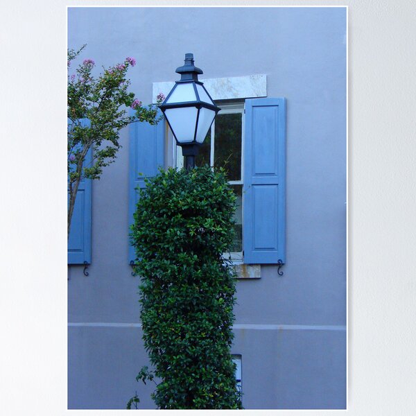 Item preview, Lamppost and blue evening designed and sold by Rodney Williams.