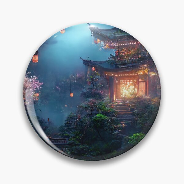 Item preview, Ancient Asian City #1 designed and sold by Free-Your-Mind-.