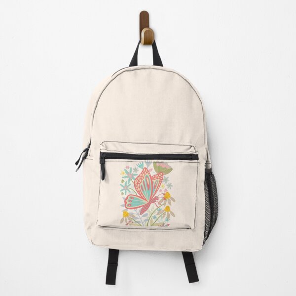Item preview, BUTTERFLY LANDING FLORAL - UnBlink Studio by Jackie Tahara designed and sold by Jackie Tahara of UnBlink Studio.