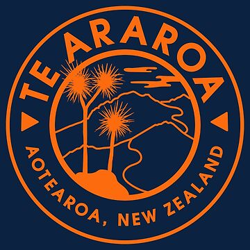 Artwork thumbnail, Te Araroa - Orange by fieldtripsupply
