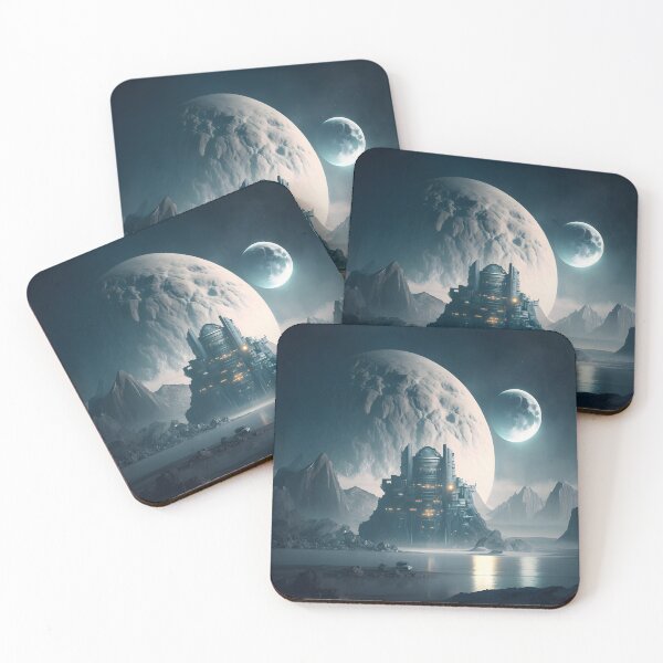 Item preview, Alien Cityscape: A Sci-Fi Vision designed and sold by CreativeBoard.