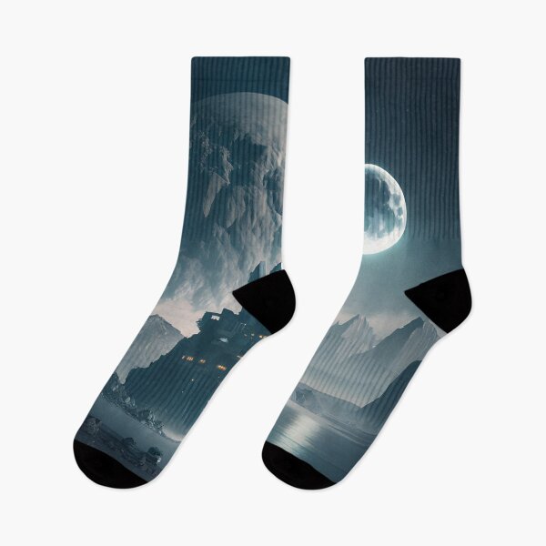 Item preview, Alien Cityscape: A Sci-Fi Vision designed and sold by CreativeBoard.