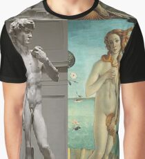  Virtual Meeting of David and Aphrodite  #Virtual #Meeting #David #Aphrodite  Graphic T-Shirt