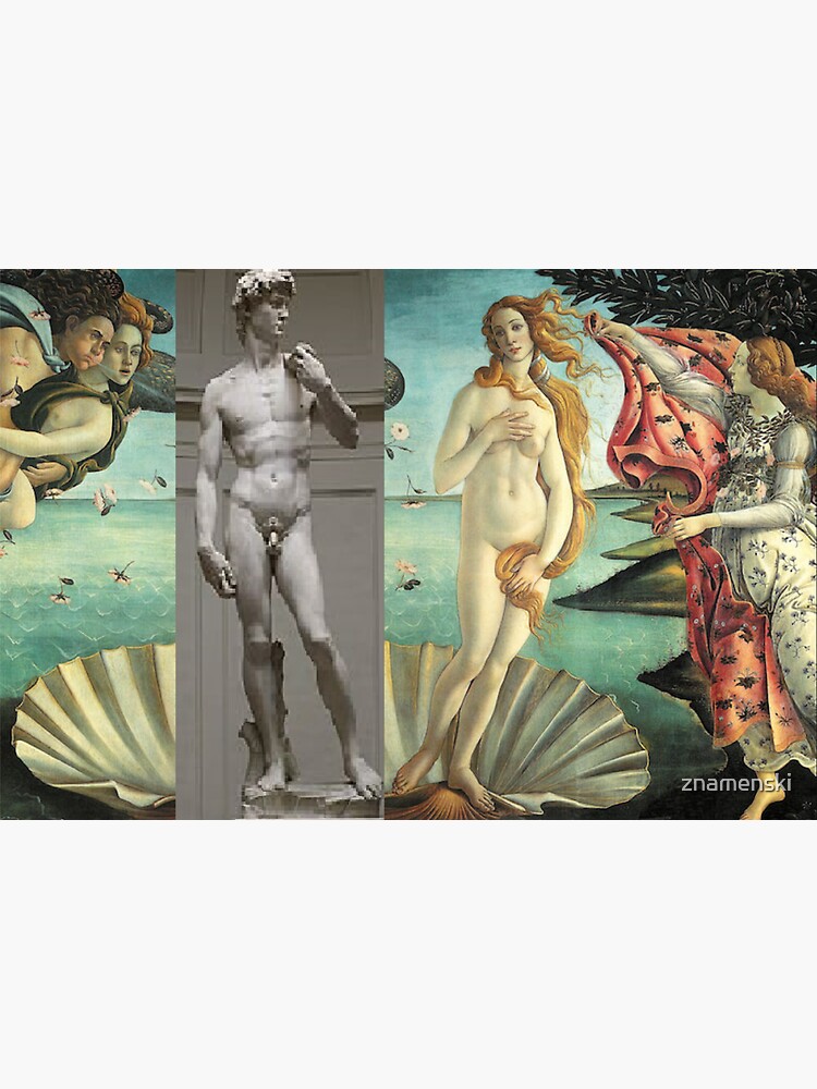 Virtual Meeting of David and Aphrodite #Virtual #Meeting #David #Aphrodite by znamenski