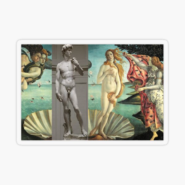  Virtual Meeting of David and Aphrodite  #Virtual #Meeting #David #Aphrodite  Transparent Sticker
