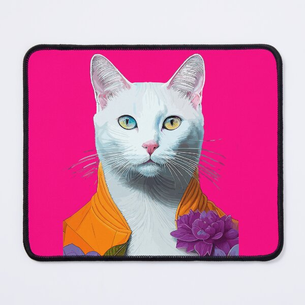 Item preview, Cute cat in a spring outfit designed and sold by Pickmash.