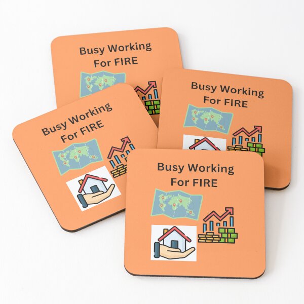 Item preview, Busy Working For FIRE designed and sold by UpcomingTech.