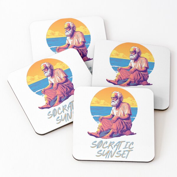 Item preview, Socrates - Socratic Sunset designed and sold by Retroshore.
