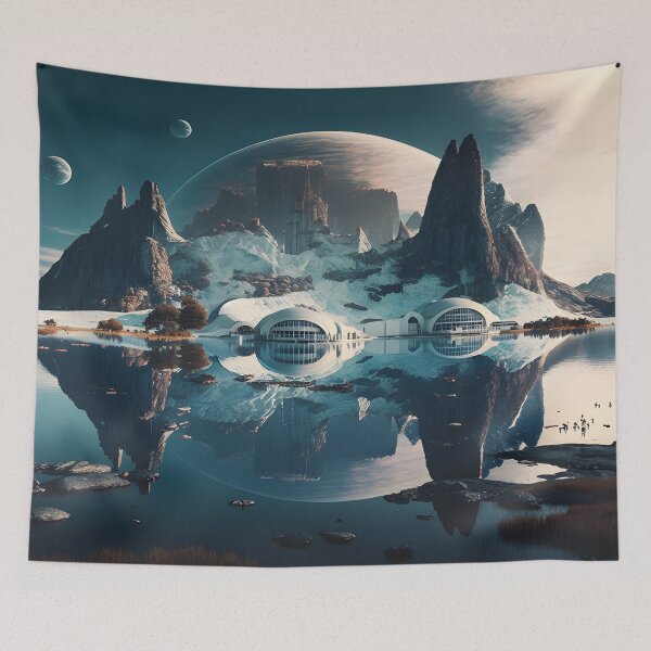 Item preview, Alien Planet: Futuristic City designed and sold by CreativeBoard.