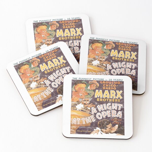 Item preview, Marx At The Opera - Distressed Design designed and sold by risible.