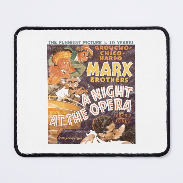 Item preview, Marx At The Opera - Distressed Design designed and sold by risible.