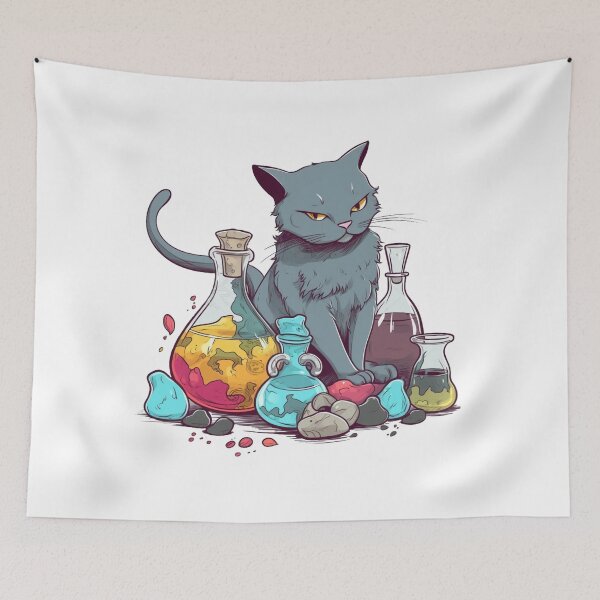Item preview, Cat & Potions designed and sold by Bjammer.