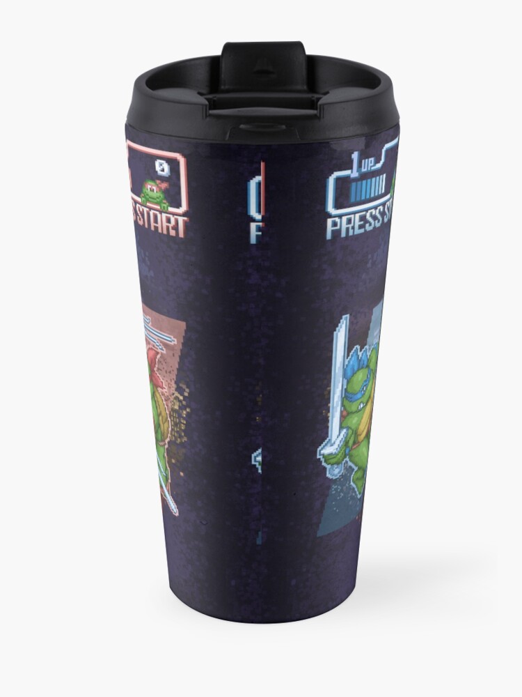 Alternate view of Mutant Ninja Turtle Teenagers Travel Mug