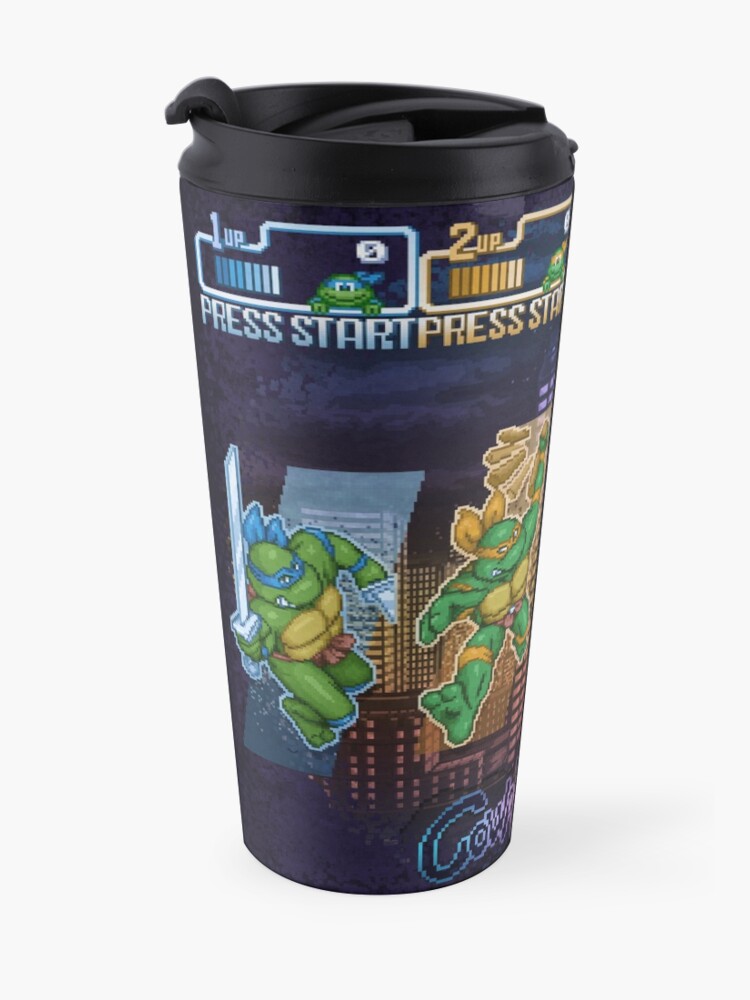 Alternate view of Mutant Ninja Turtle Teenagers Travel Mug