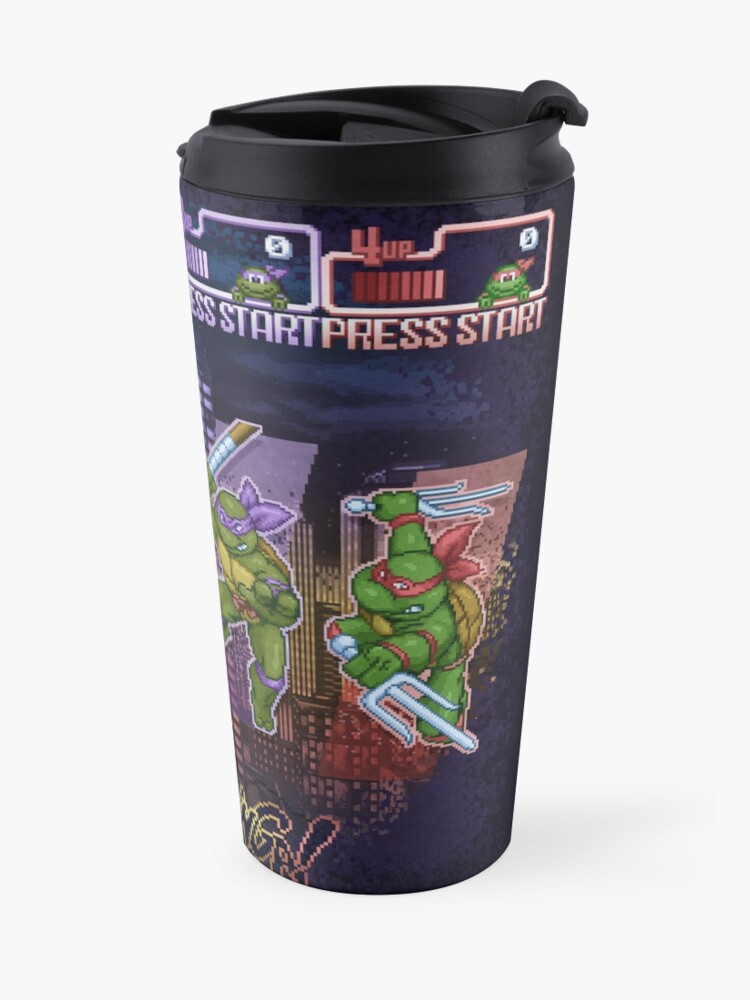 Alternate view of Mutant Ninja Turtle Teenagers Travel Mug