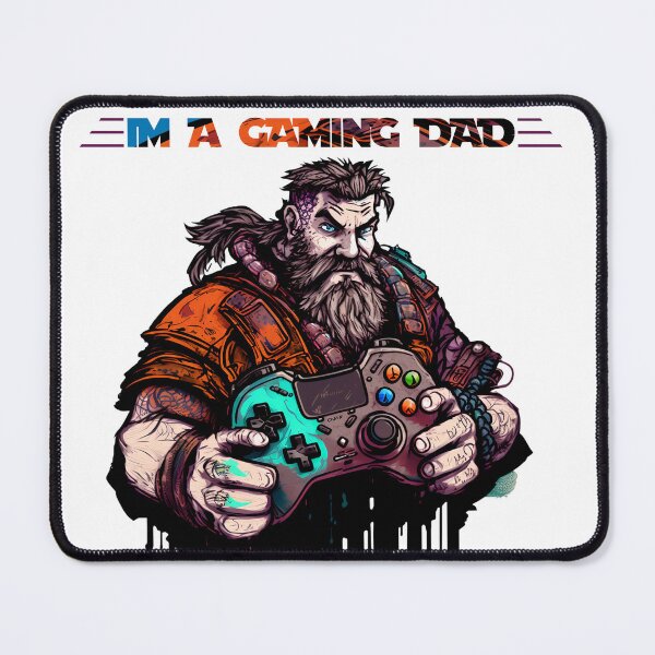 Item preview, I am A Gaming Dad, just like a normal dad but much COOLER designed and sold by Artsynator.