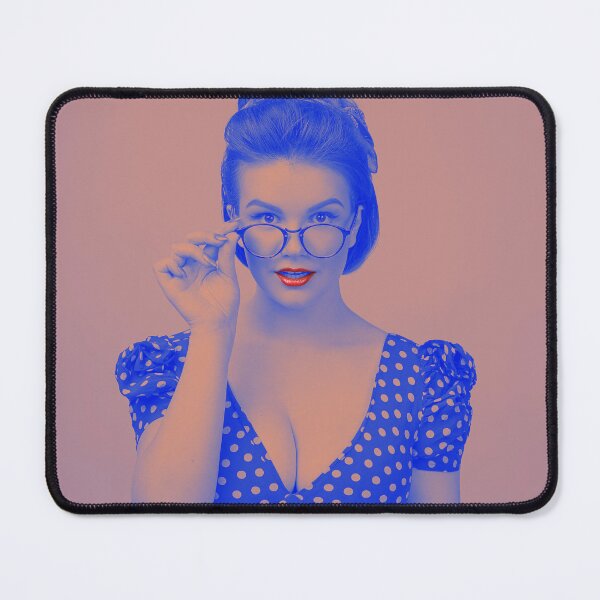 Item preview, Gorgeous pin up girl model low cut dress designed and sold by Lefteris Betsis.