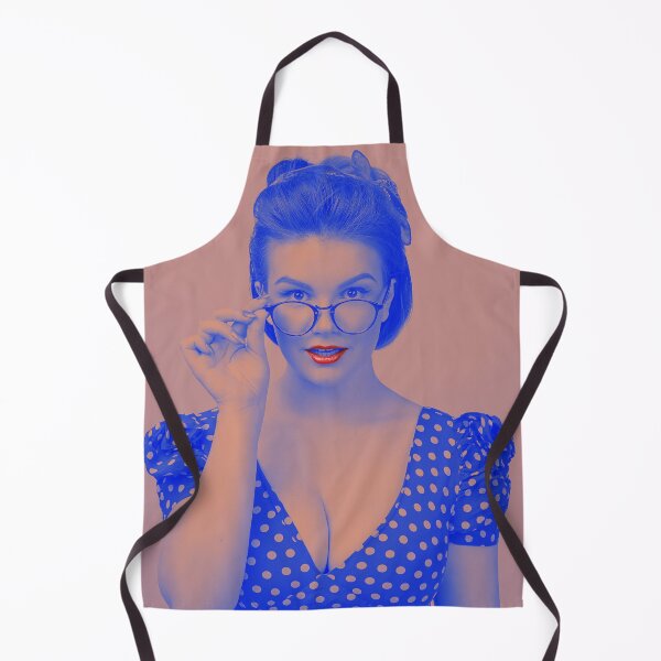 Item preview, Gorgeous pin up girl model low cut dress designed and sold by Lefteris Betsis.