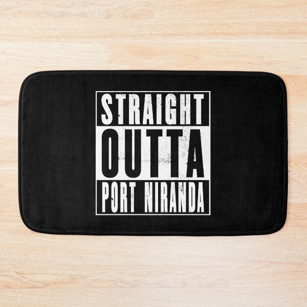 Item preview, Straight Outta Port Niranda - Distressed Design designed and sold by risible.
