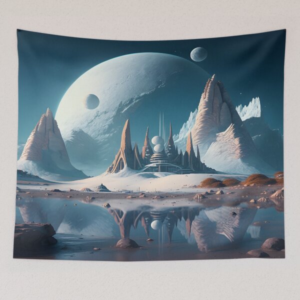 Item preview, Alien Mysteries: Sci-F Landscape designed and sold by CreativeBoard.