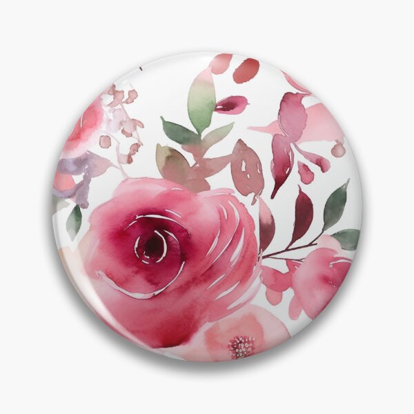Item preview, Wedding roses red pattern  designed and sold by PolarInk.