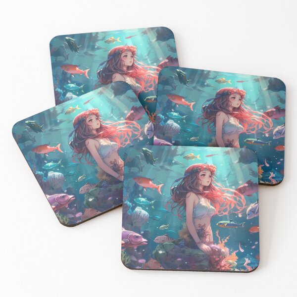 Item preview, Cute mermaid #4 designed and sold by Carmillai.
