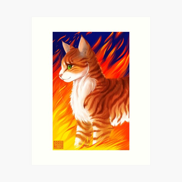 Firestar Warriors Headshot | Art Print