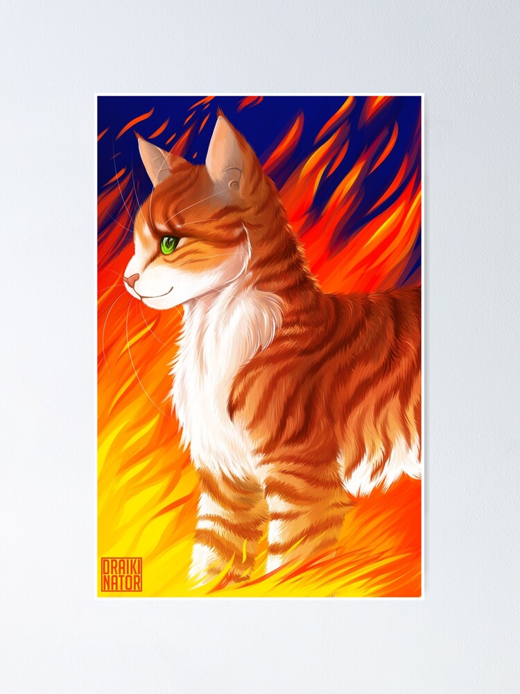 Firestar Fireheart Warrior Cats | Art Print