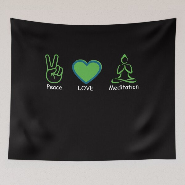 Item preview, Cool Meditation For Meditation Lovers - Meditation Sports Peace Love designed and sold by Cheeeeky.