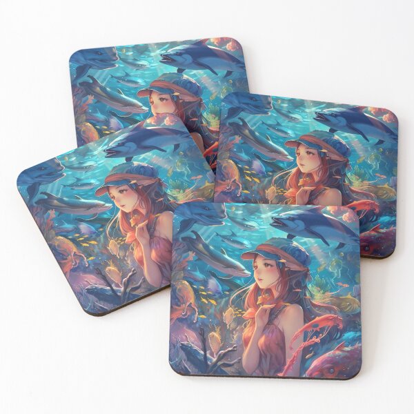 Item preview, Cute mermaid #3 designed and sold by Carmillai.