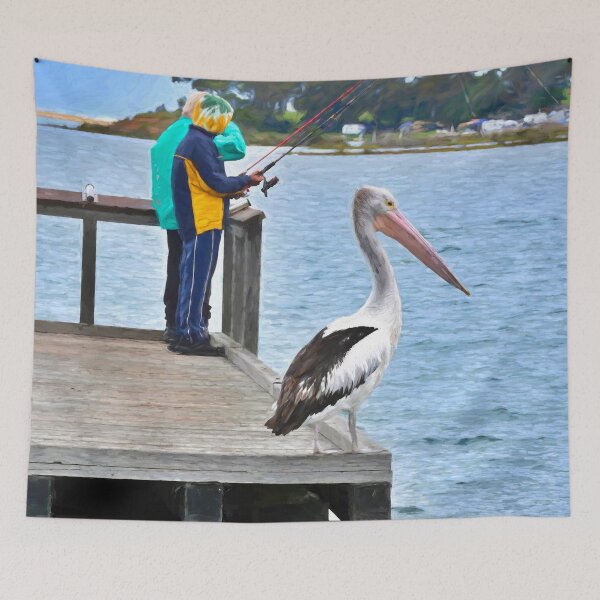 Item preview, Get hooked on Mallacoota fishing with pelican patrol designed and sold by Colin Dixon.