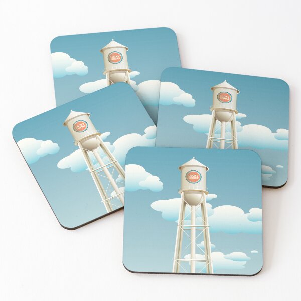 Item preview, Vintage Lucky Strike Tower in Durham North Carolina - Lucky Shrike designed and sold by EndFlight.