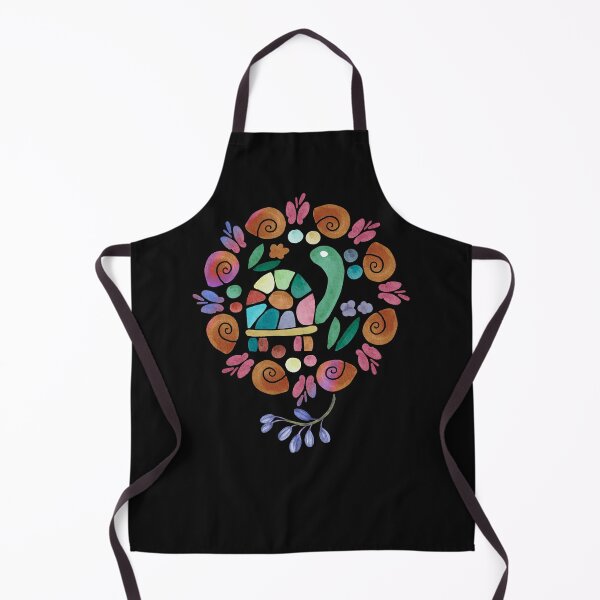 Item preview, Decorative Watercolor Turtle & Snails Circle Colorful Design designed and sold by EarthArtDesigns.