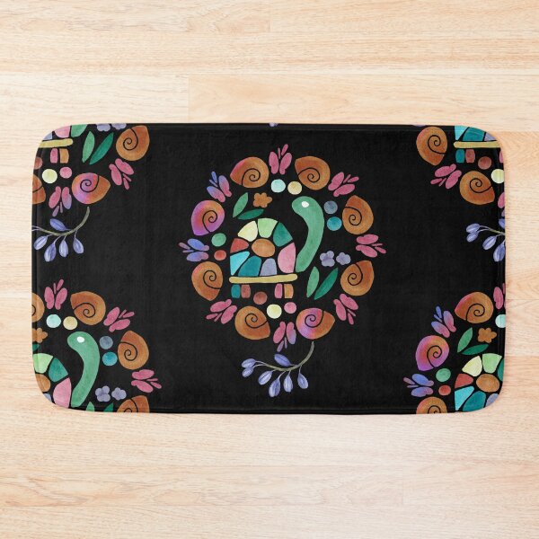 Item preview, Decorative Watercolor Turtle & Snails Circle Colorful Design designed and sold by EarthArtDesigns.