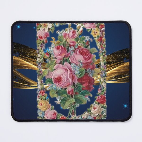 Item preview, Victorian rose nighttime collage designed and sold by donnaleewhit.