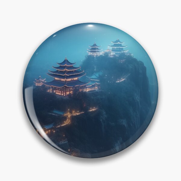 Item preview, Ancient Asian City #3 designed and sold by Free-Your-Mind-.