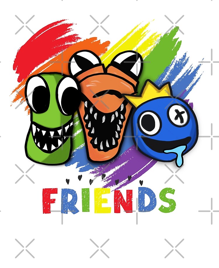 Blue + Orange = ??? - Rainbow Friends 