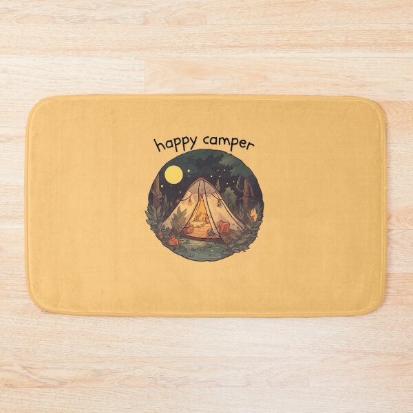 Item preview, happy camper designed and sold by ArtByLuminance.