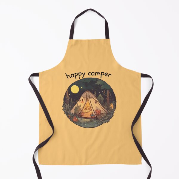Item preview, happy camper designed and sold by ArtByLuminance.