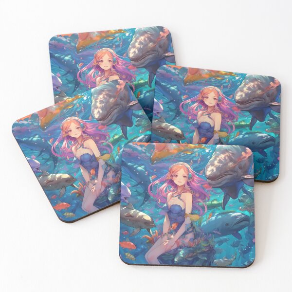 Item preview, Cute mermaid #6 designed and sold by Carmillai.