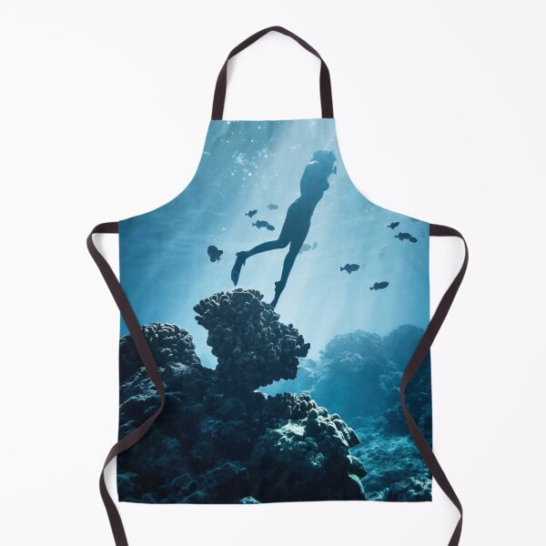 Item preview, Girl underwater swimming with fish designed and sold by Lefteris Betsis.