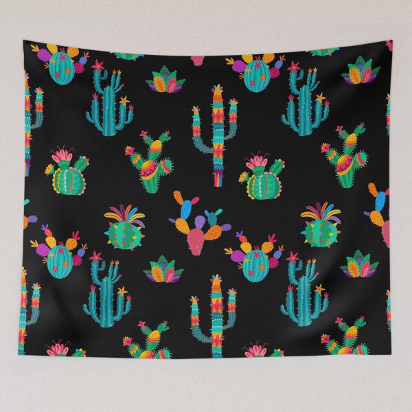 Item preview, Fiesta Cactus Black designed and sold by B0NJ0Y.